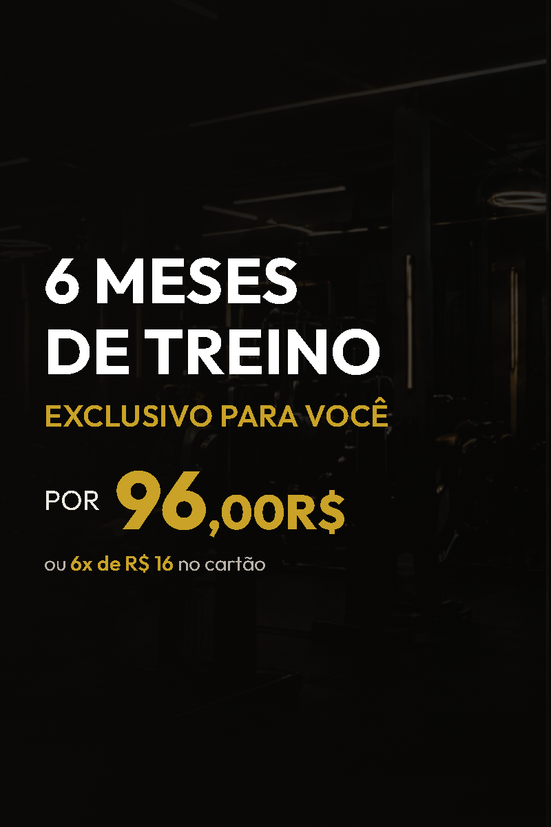 6 meses de treino por R$97